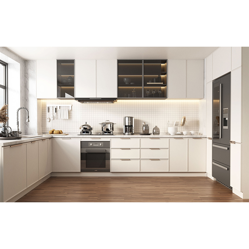 Elysian White Kitchen Cabinet