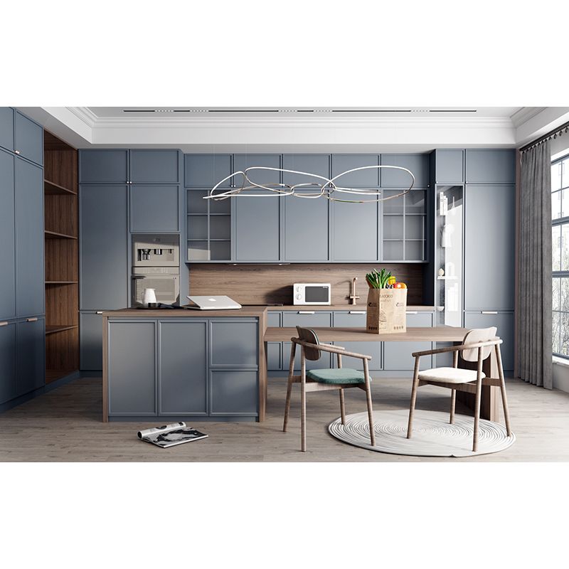 Harbor Mist Kitchen Cabinet