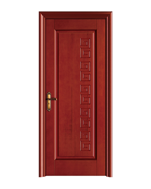 HB-910 Regal Vertical Motif Solid Wood Door