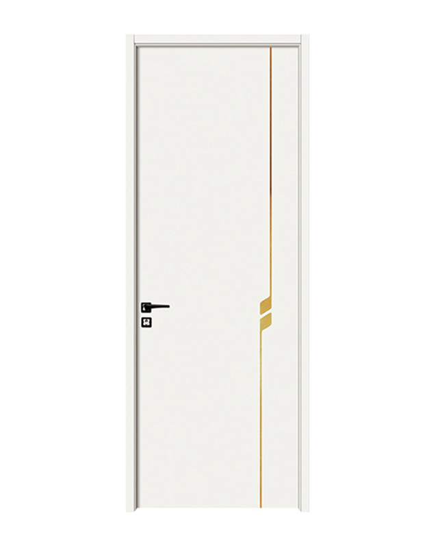 WQ-002 Heritage Stripe Interior Melamine Laminated Door