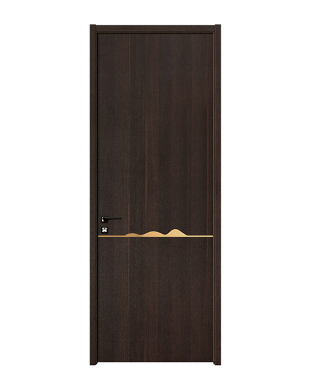 WQ-001 Noir Grain Contrast Melamine Laminated Door