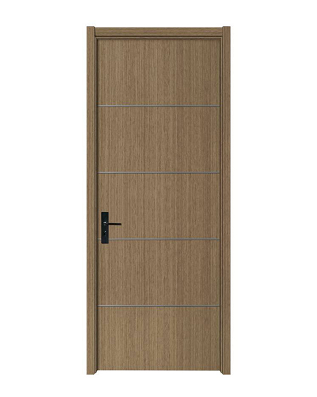 Linear Oak-Look PVC Interior Door