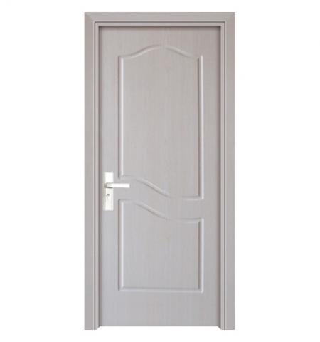 White MDF PVC Wooden door for home