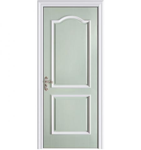 Painting Blue Composite Door