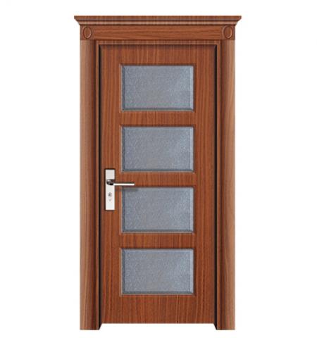 MDF PVC Interior Turkish Door for Turkumanistan