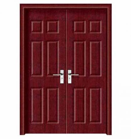 Laminated Interior Double Doors for main door