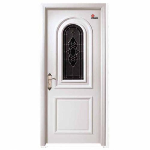 Painting Solid wood Internal Door with glass