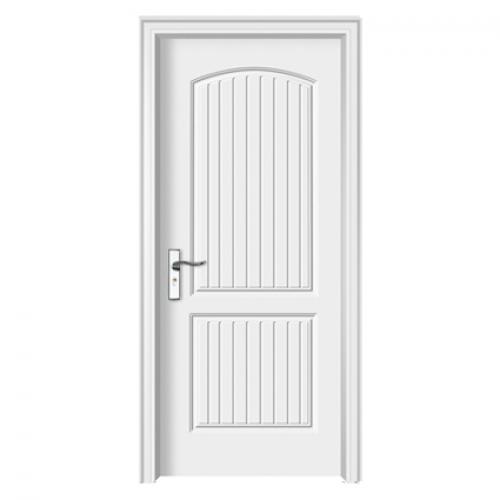 White laminated Internal Door Design for rooms