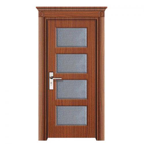 MDF PVC Interior Turkish Door for Turkumanistan