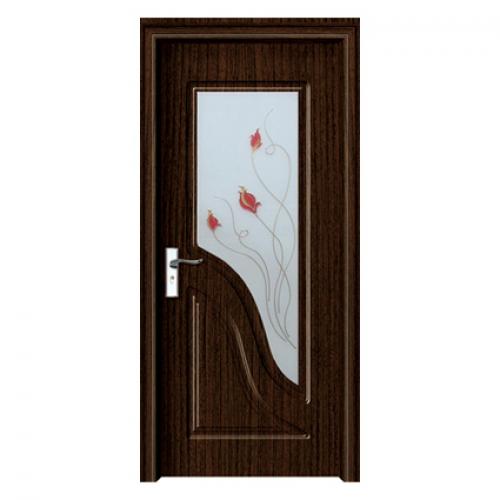 Interior PVC MDF Wooden New design door for homes