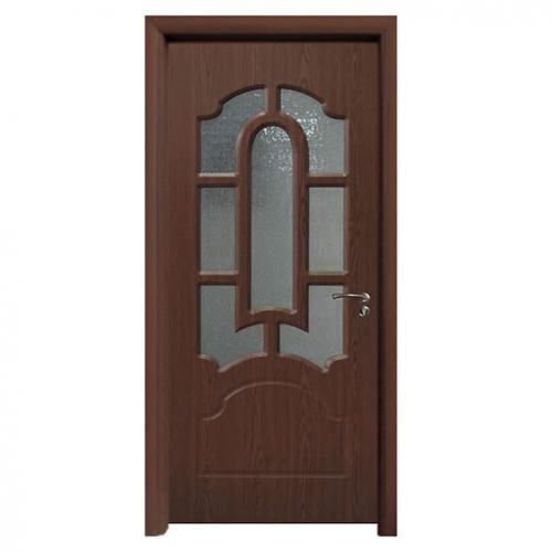 Interior Wooden PVC Toilet Bathroom Door