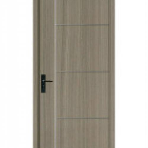 Grey Modern Wooden PVC Interior Door