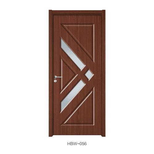 MDF PVC Interior Glass Door