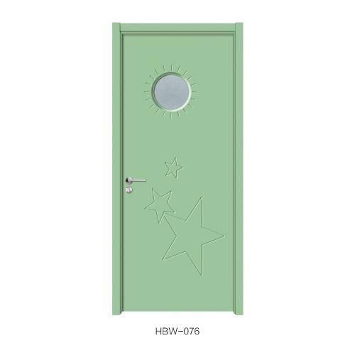 MDF PVC Glass Wood Door